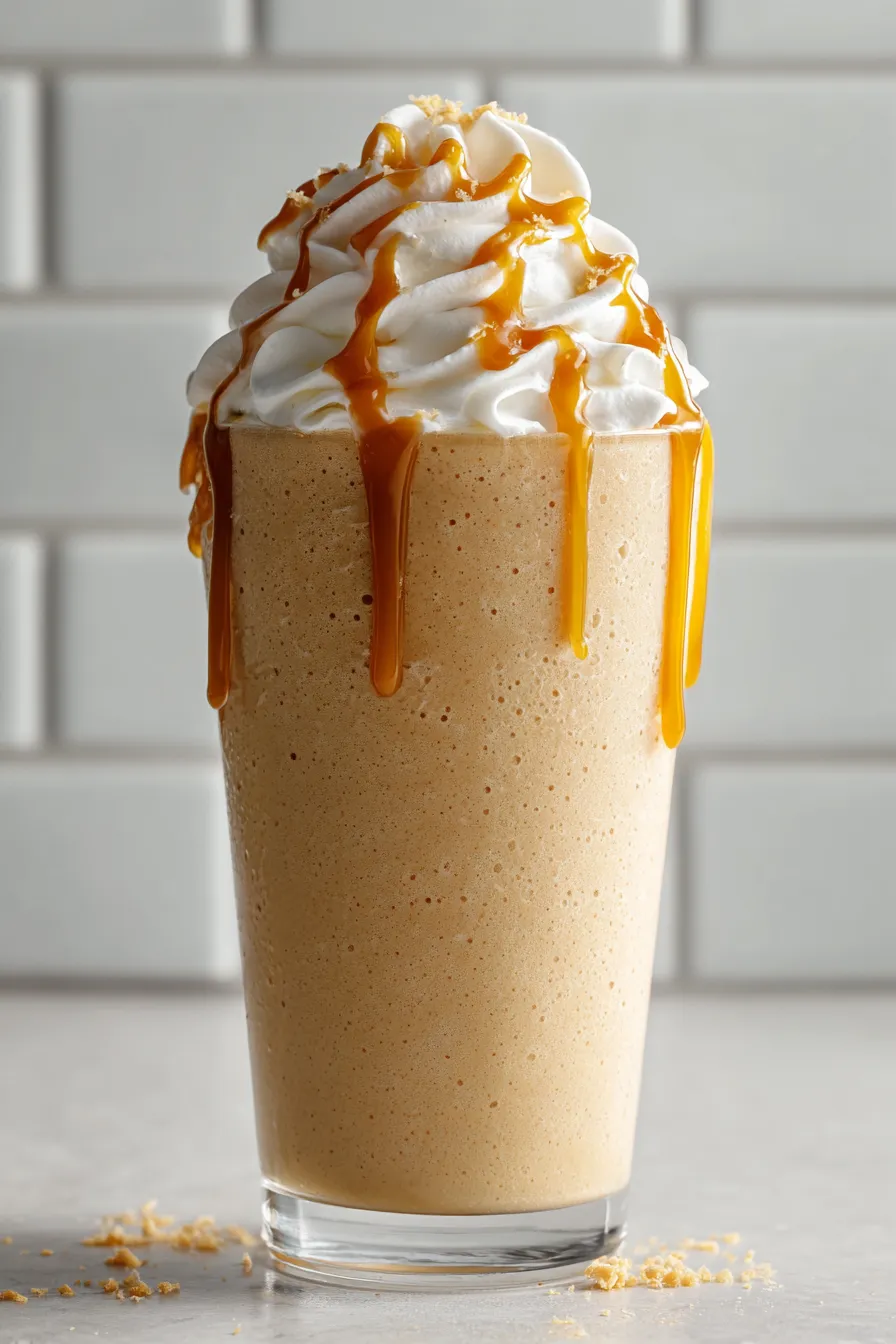 Quick and Easy Starbucks Caramel Frappuccino Copycat