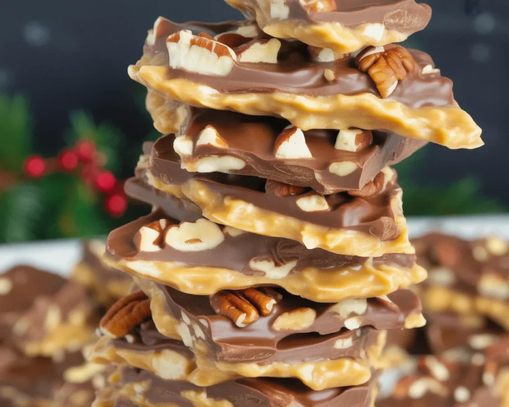 A variety of Christmas toffee recipes including Saltine Bark and Swedish knäck.