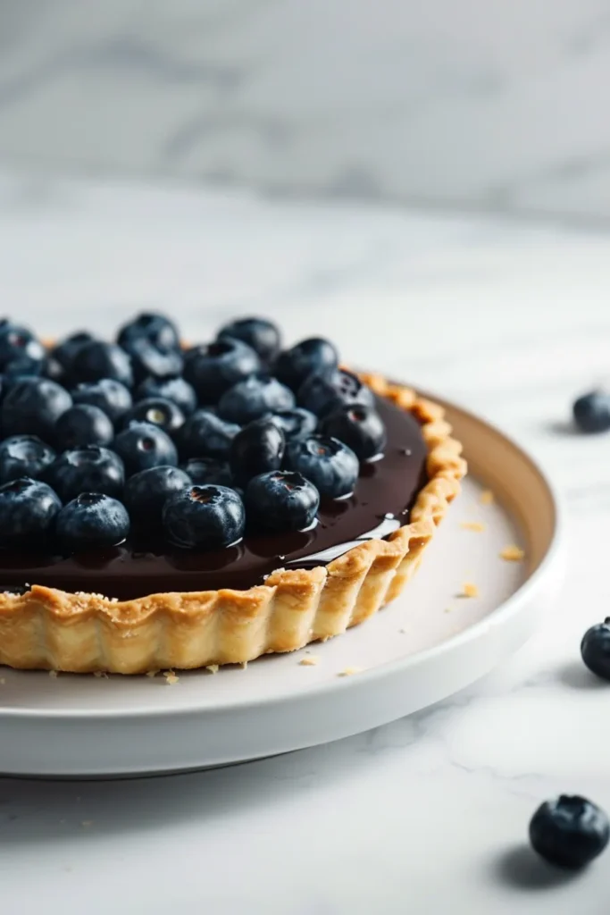 Blueberry Ganache Tart