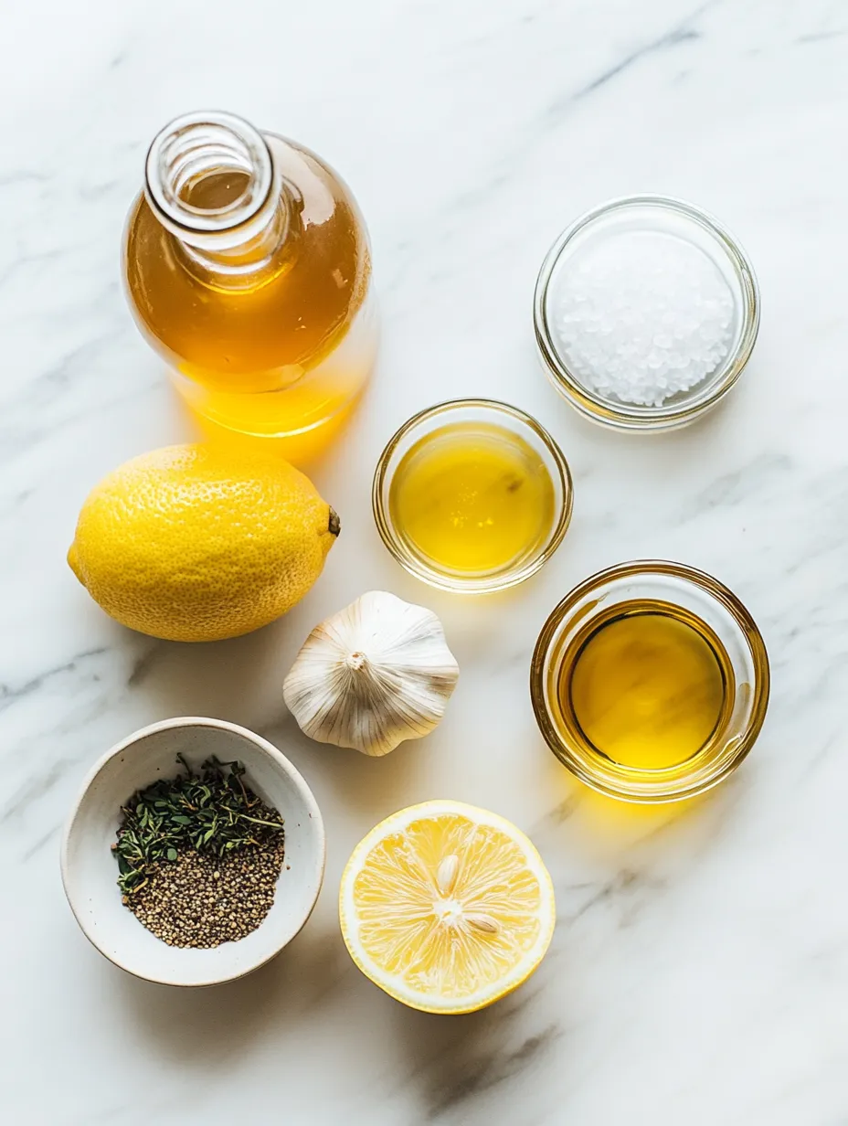 Basic Lemon Vinaigrette Dressing 