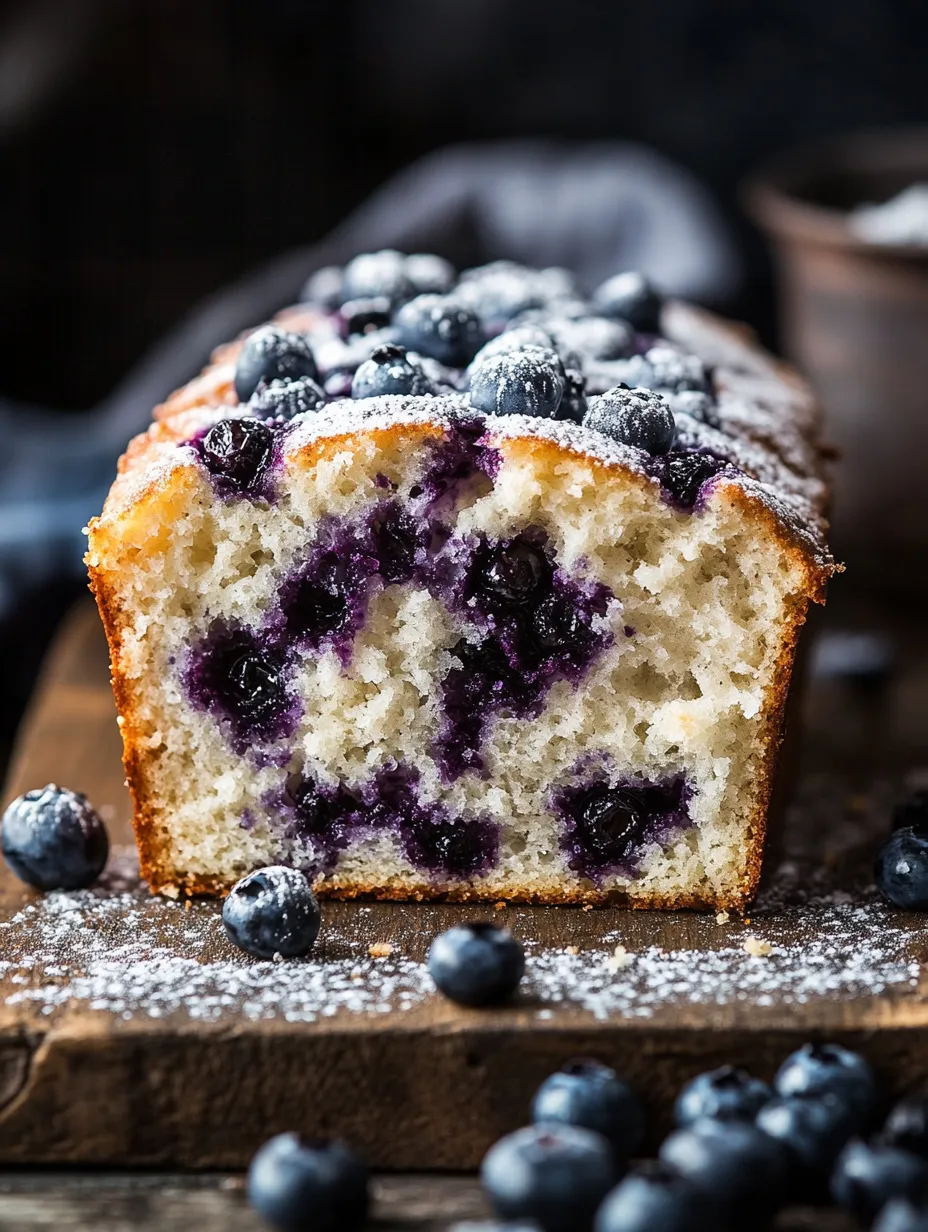 blueberry cake