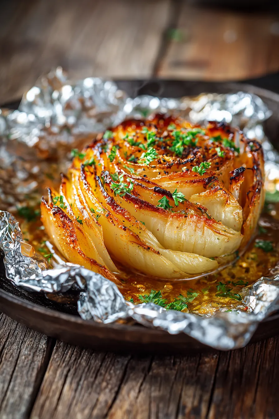 Buttery Cajun Onion Boil