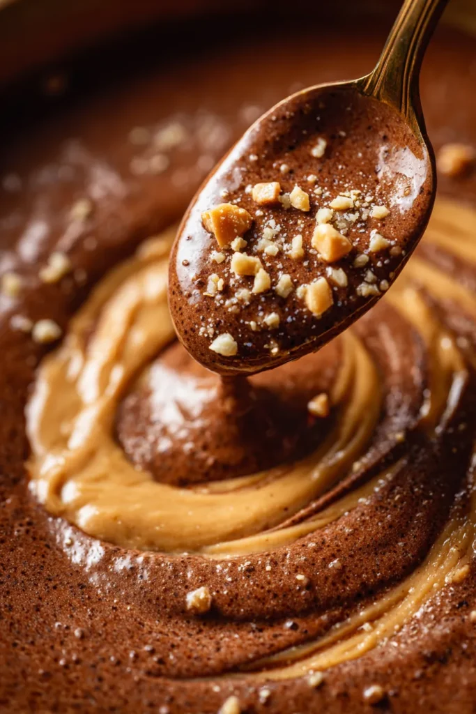 Chocolate Peanut Butter Smoothie Bowl