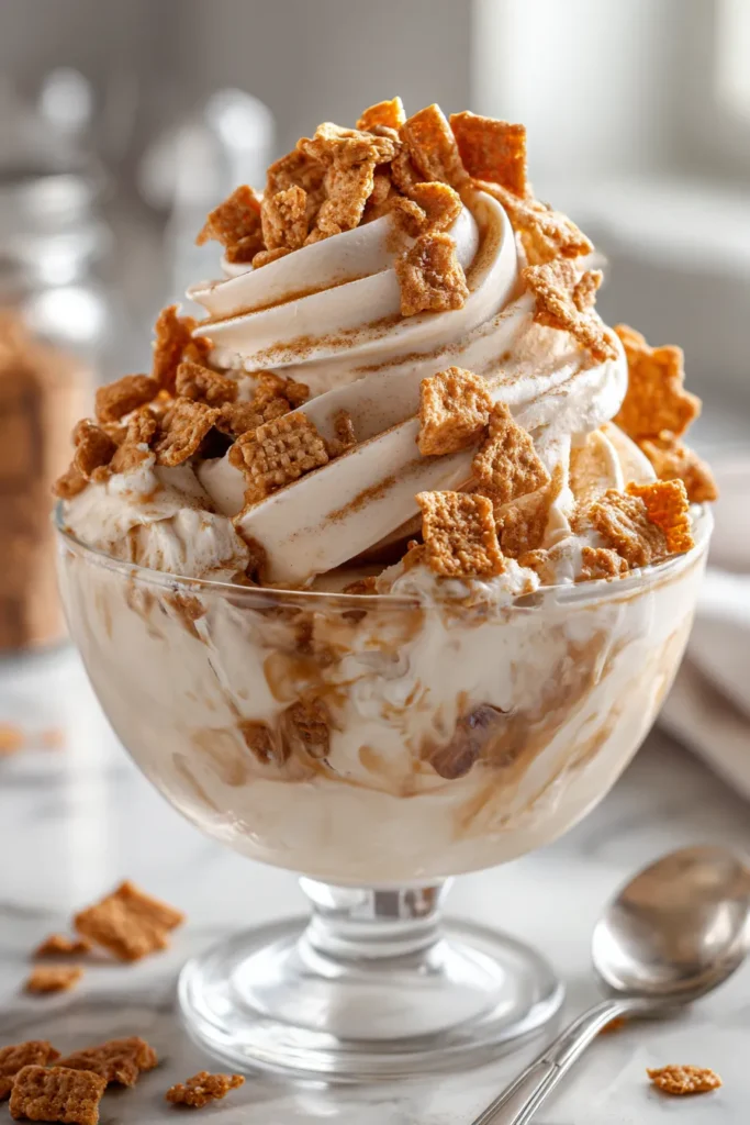 Cinnamon Toast Crunch Protein Ice Cream
