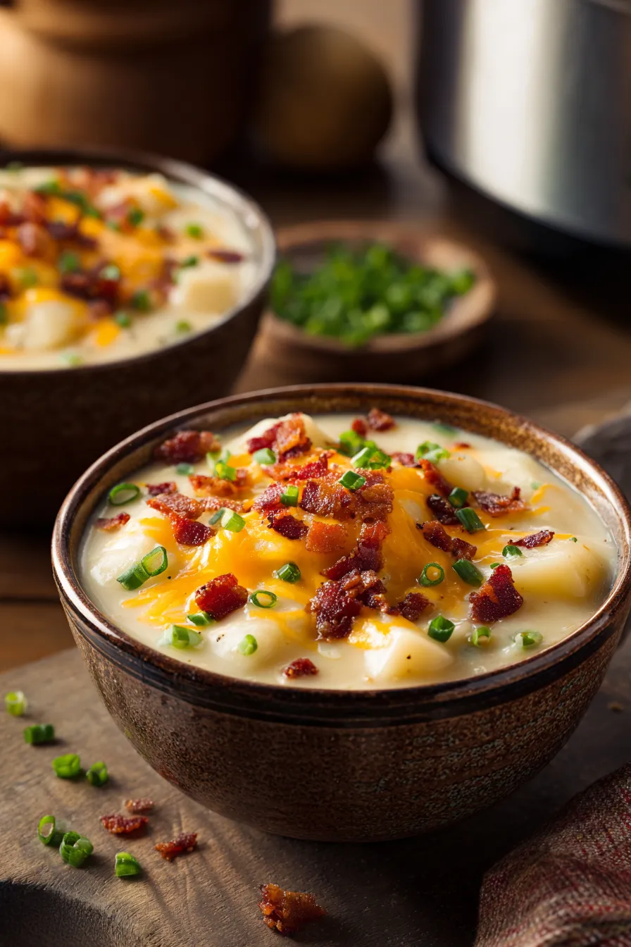 Crock Pot Crack Potato Soup