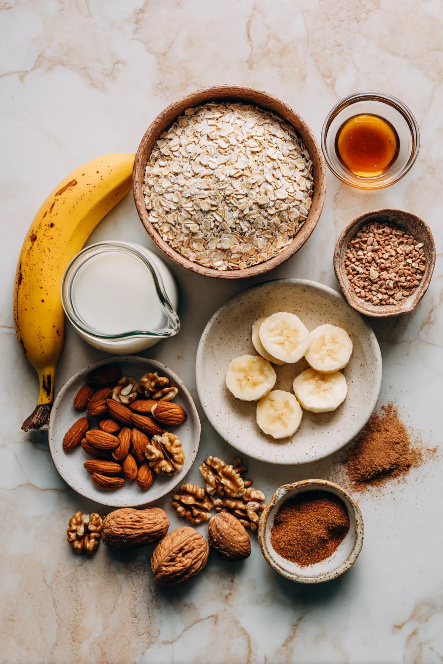 Daniel Fast Banana Nut Oatmeal