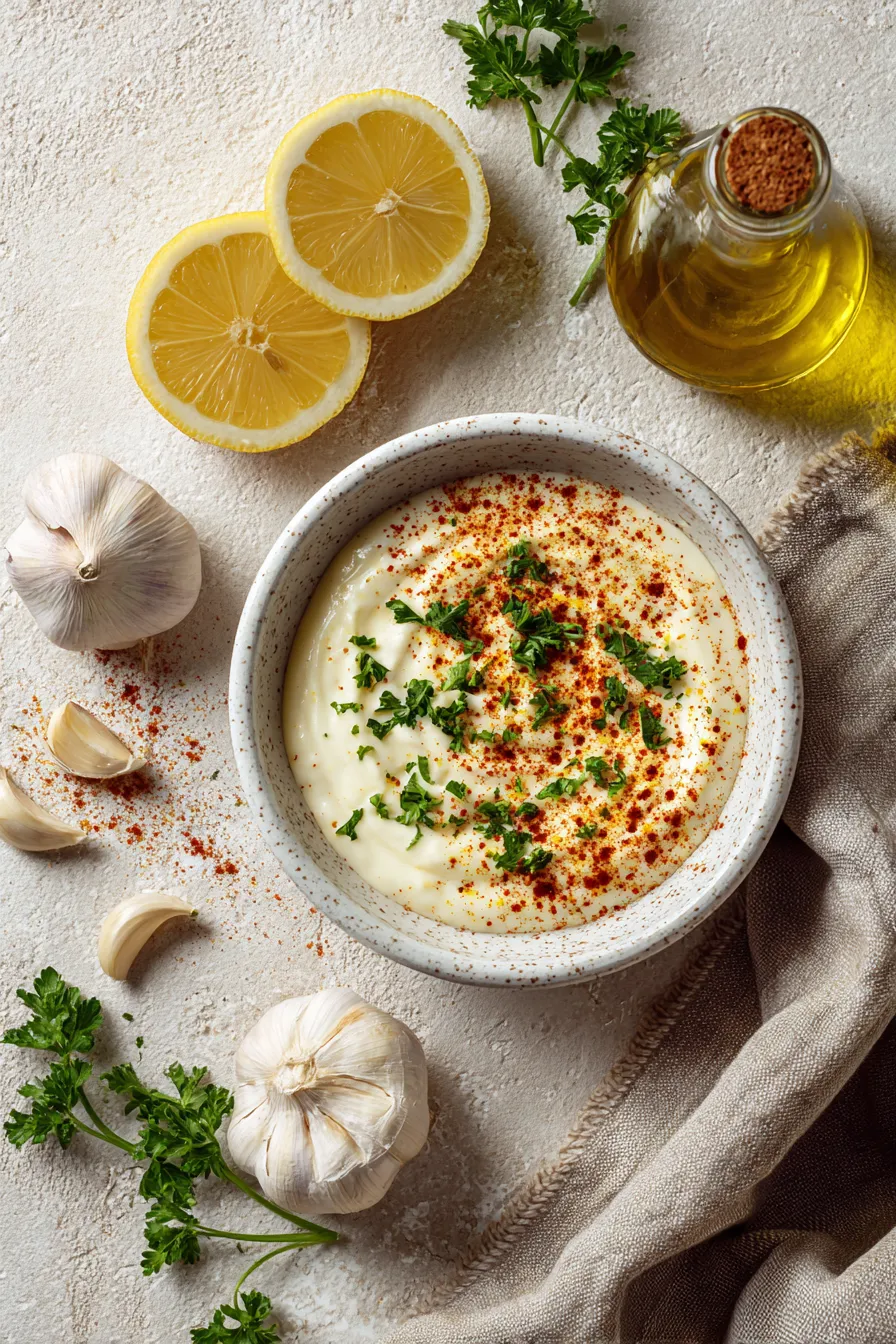 Easy Homemade Garlic Aioli