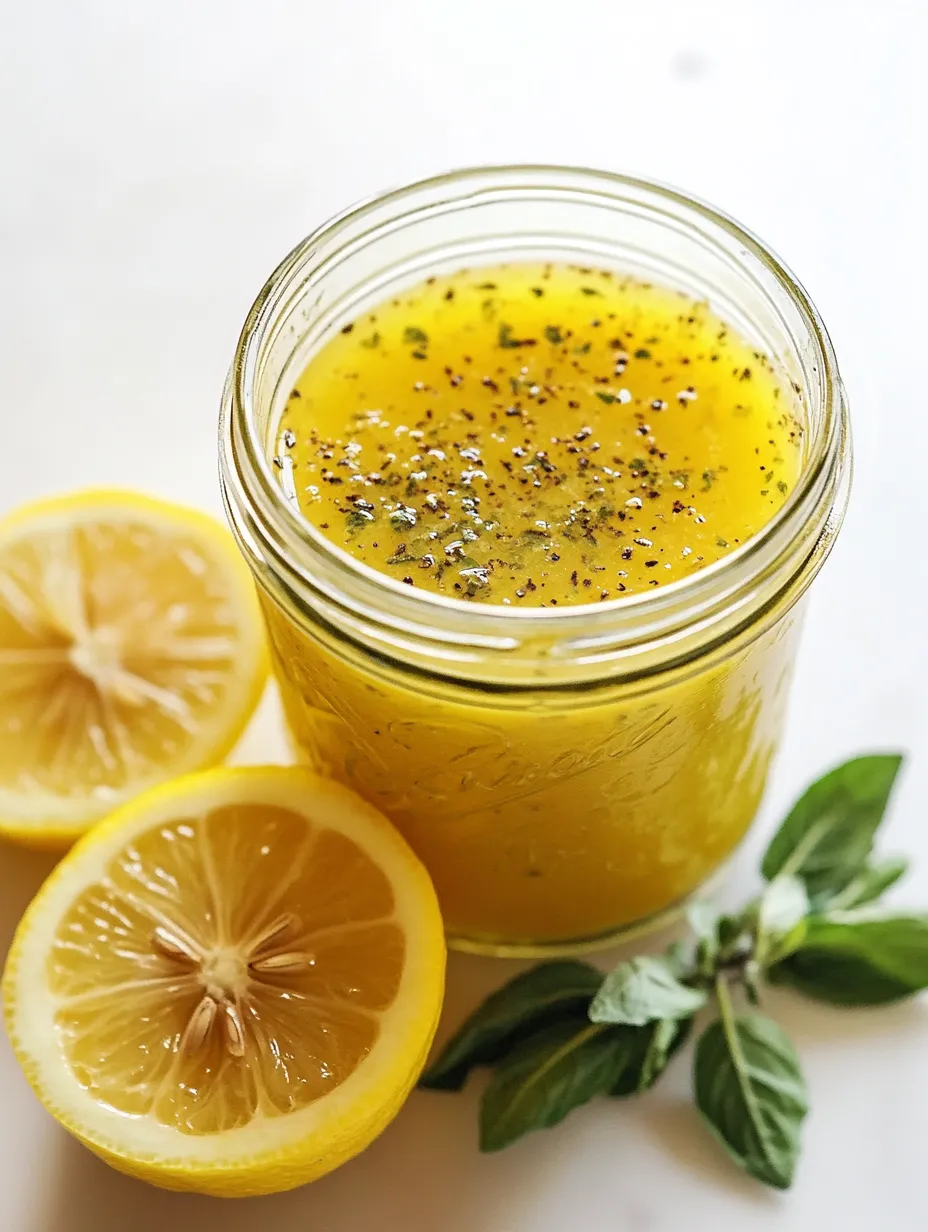 Lemon Vinaigrette Dressing