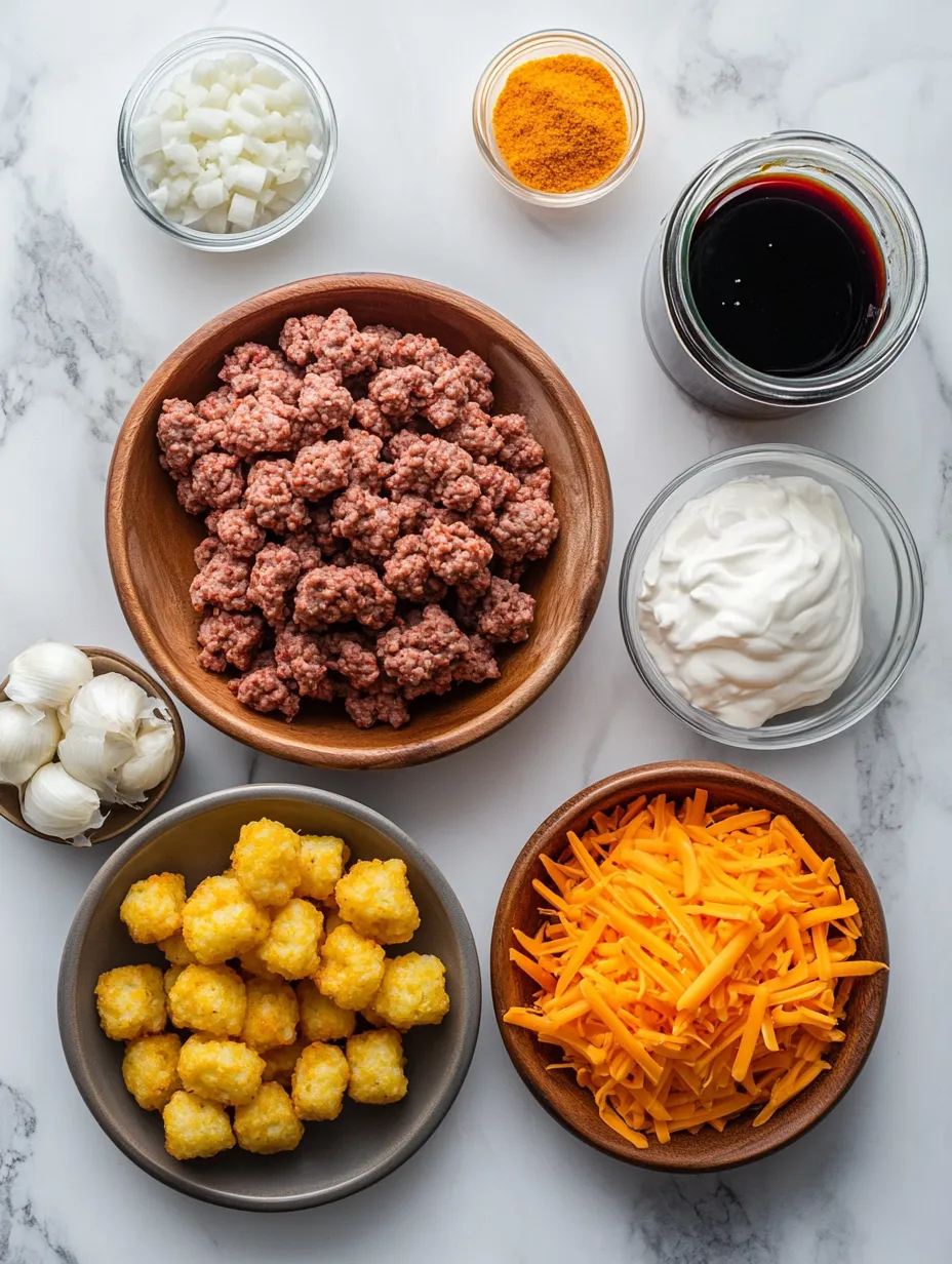 TATER TOT CASSEROLE