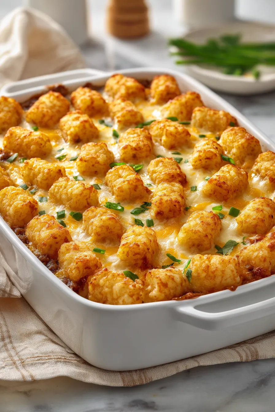 TATER TOT CASSEROLE