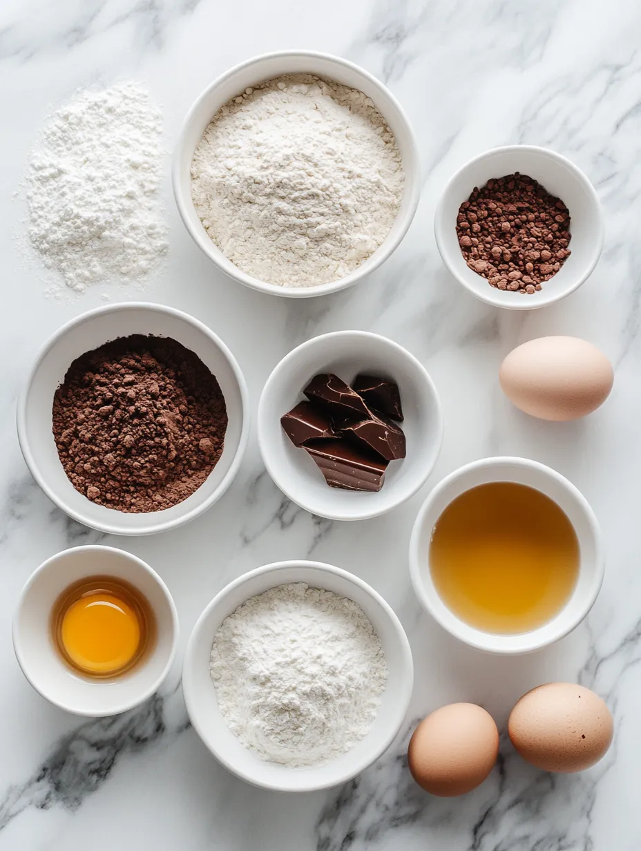 chocolate cake ingredients