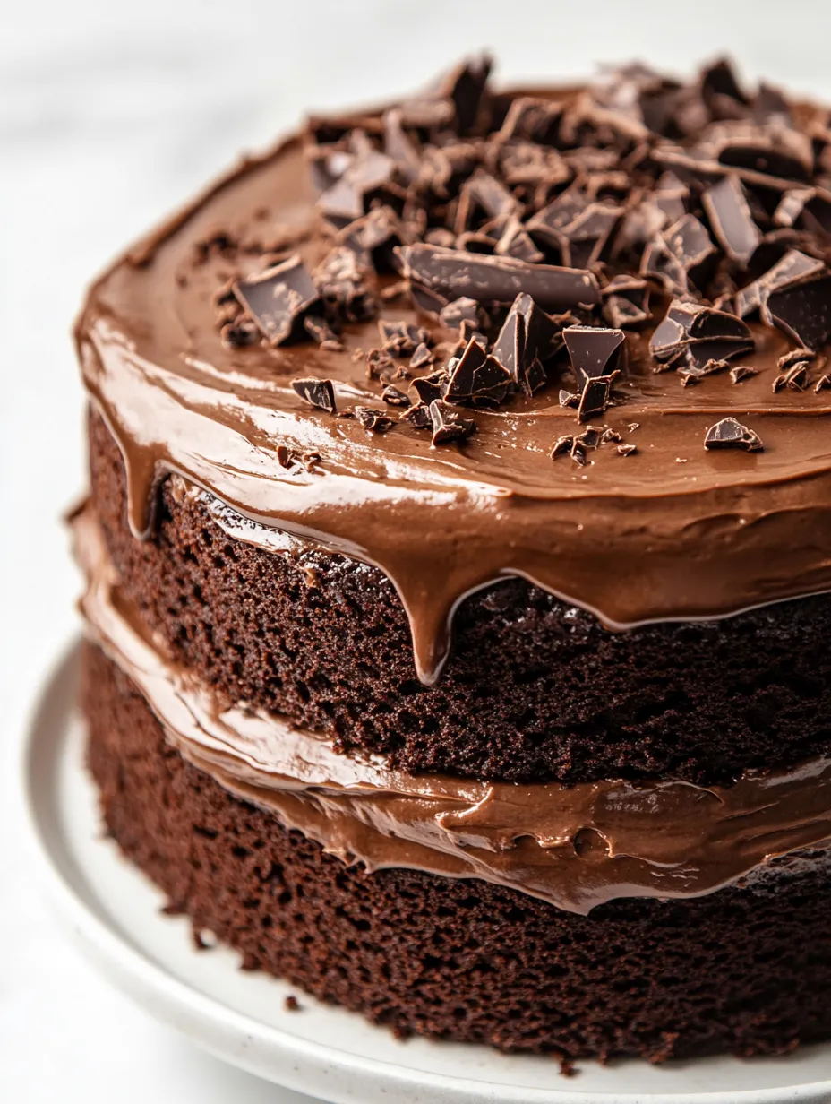 Easy Homemade Chocolate Cake