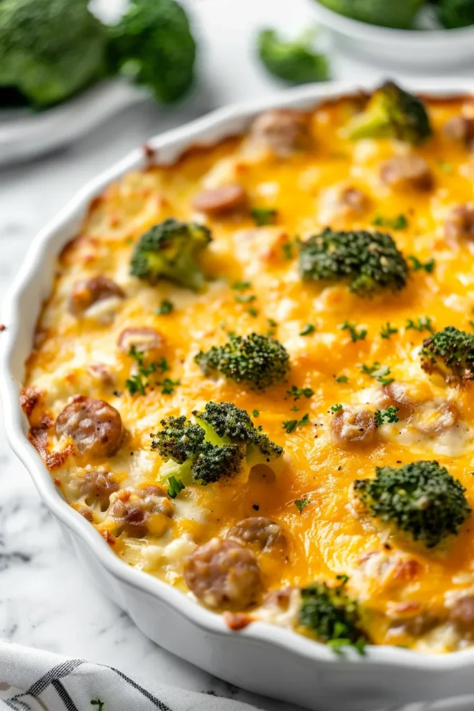 Broccoli Cauliflower Au Gratin