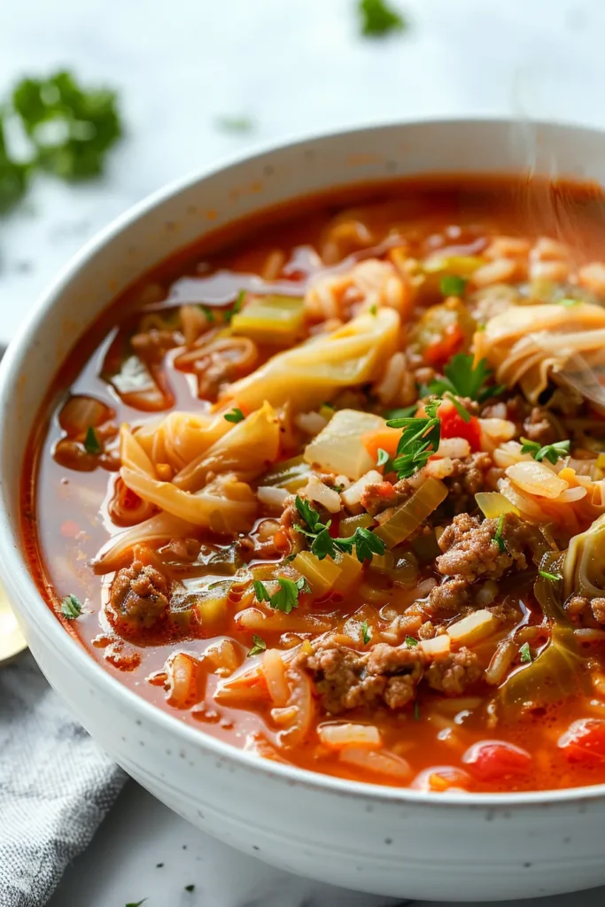 Cabbage Roll Soup