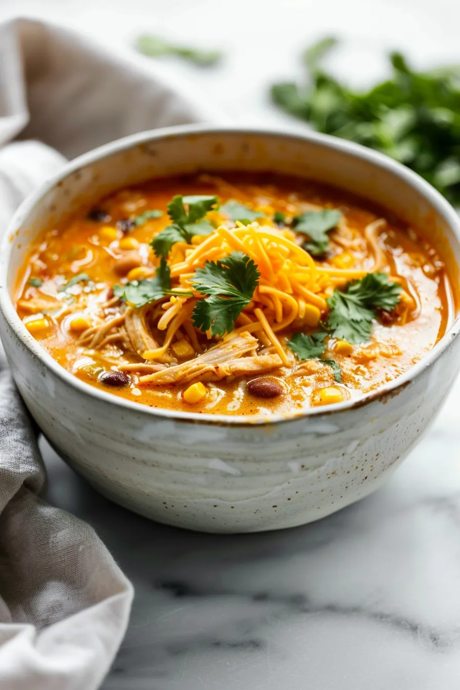 Chicken Enchilada Soup