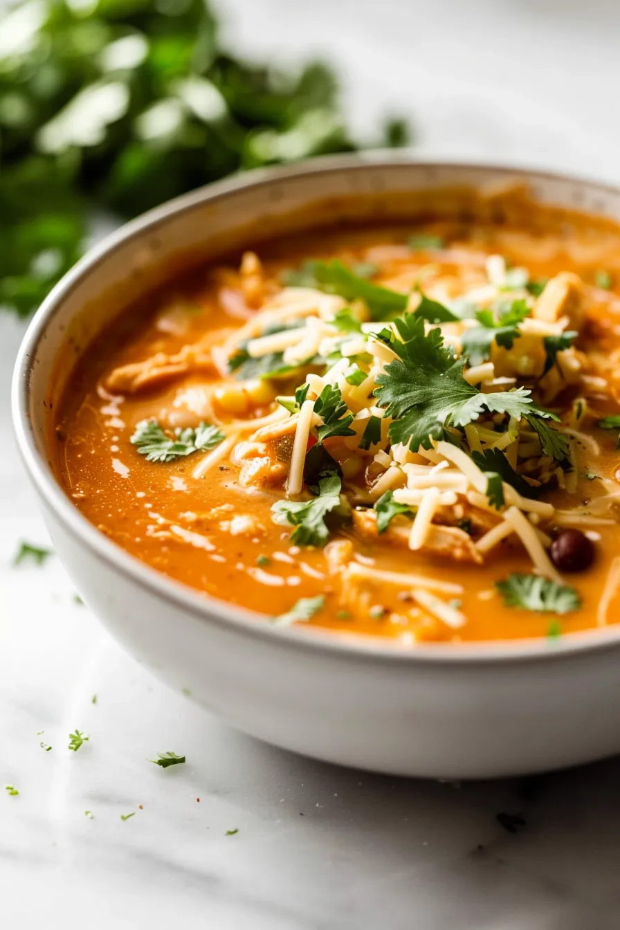 Chicken Enchilada Soup