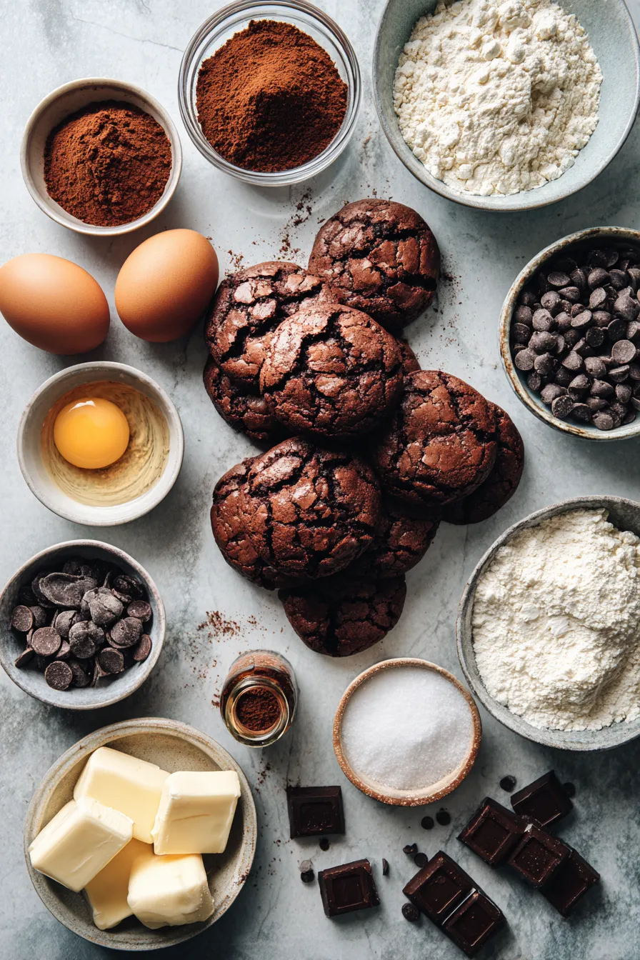 Fudgy Chewy Brookies