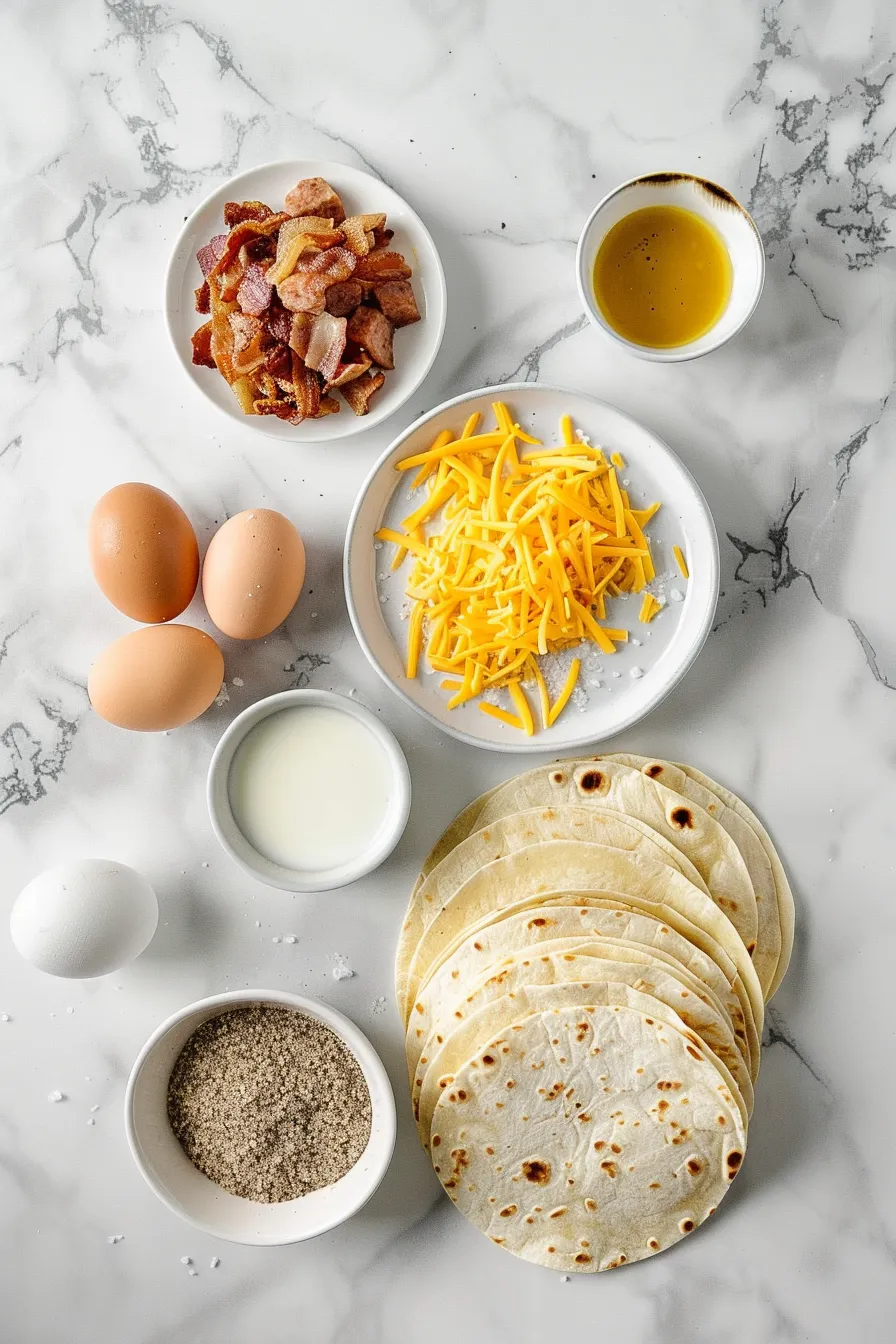 High-Protein Breakfast Burritos