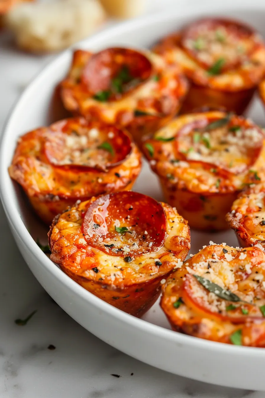 Keto Pizza Bites