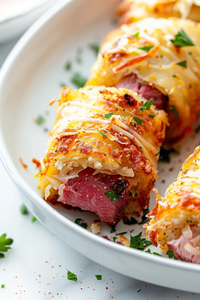 Keto Reuben Roll-Ups