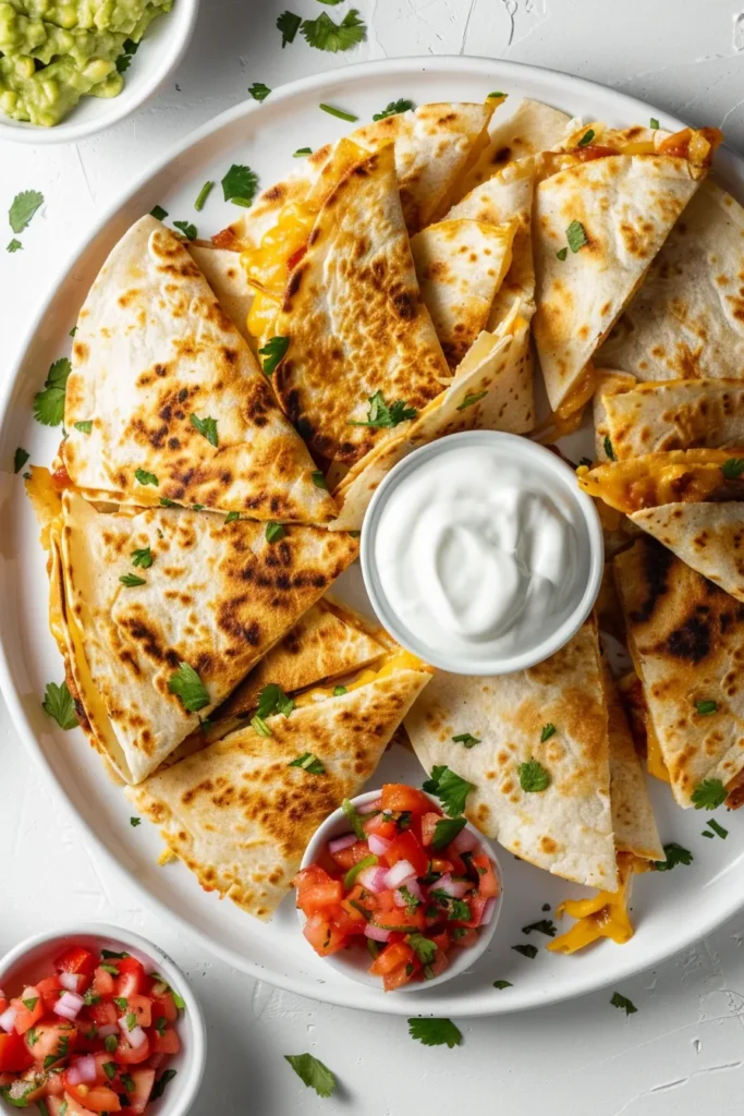 Mini Chicken Quesadillas