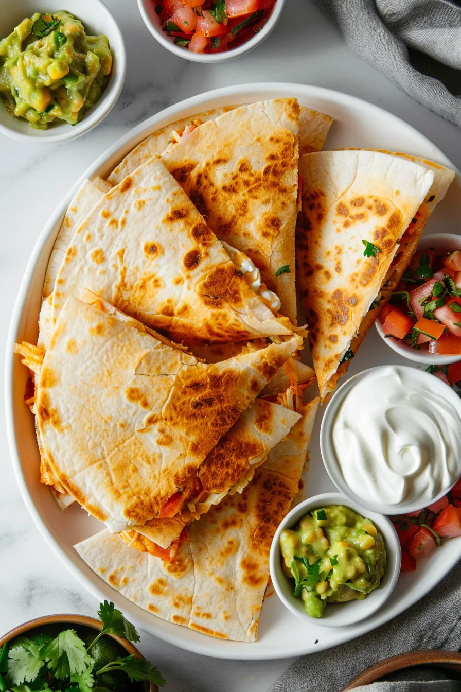 Mini Chicken Quesadillas