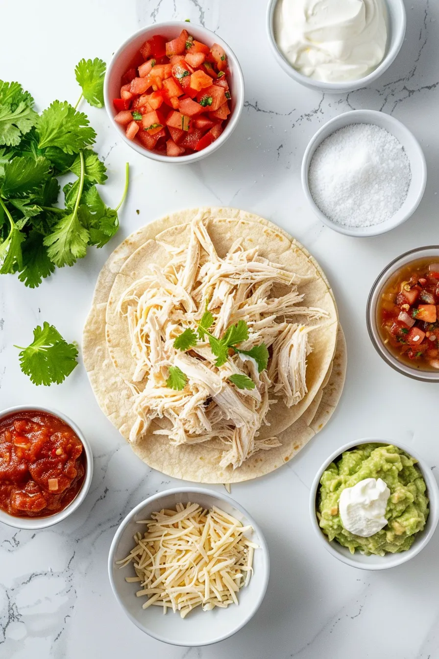 Mini Chicken Quesadillas