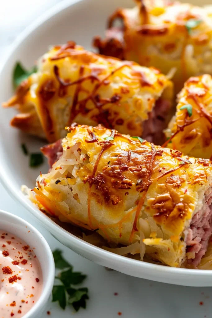Keto Reuben Roll-Ups