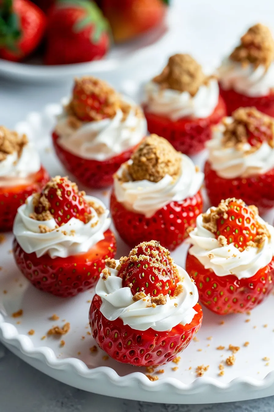 DEVILED strawberries