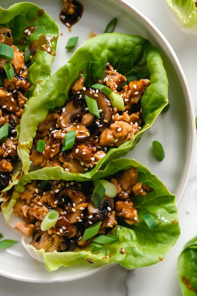 Chicken Lettuce Wraps