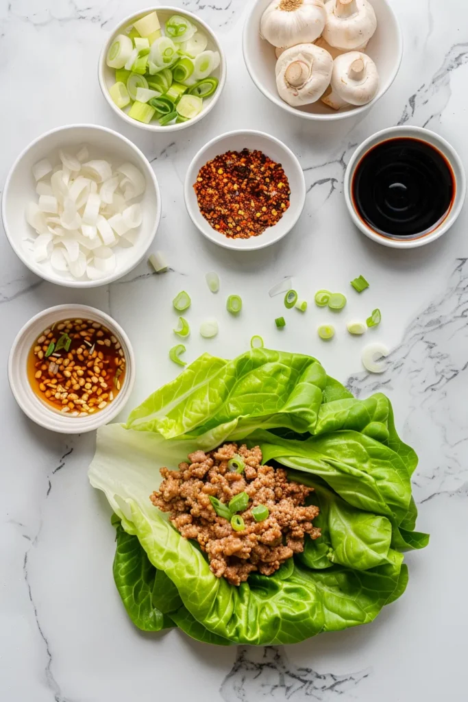 Chicken Lettuce Wraps