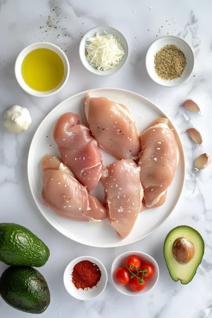 Grilled California Avocado Chicken