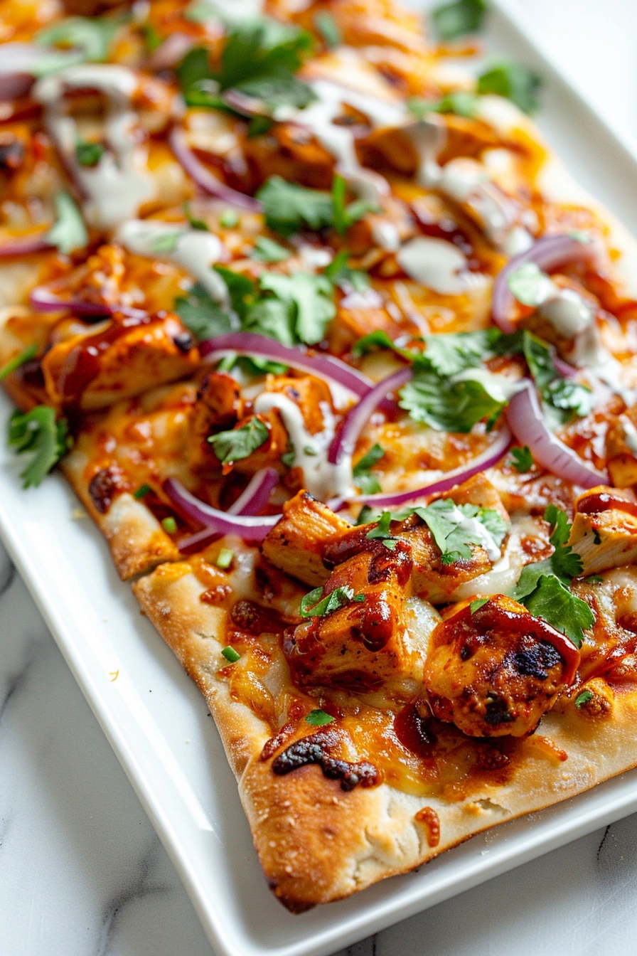 BBQ Chicken Flatbread