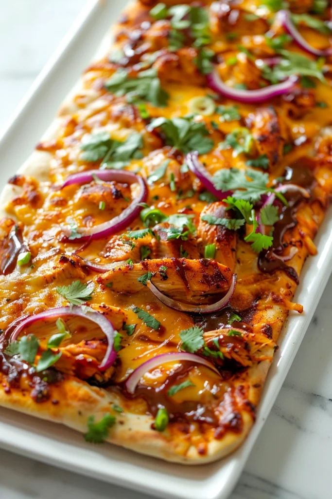 BBQ Chicken Flatbread