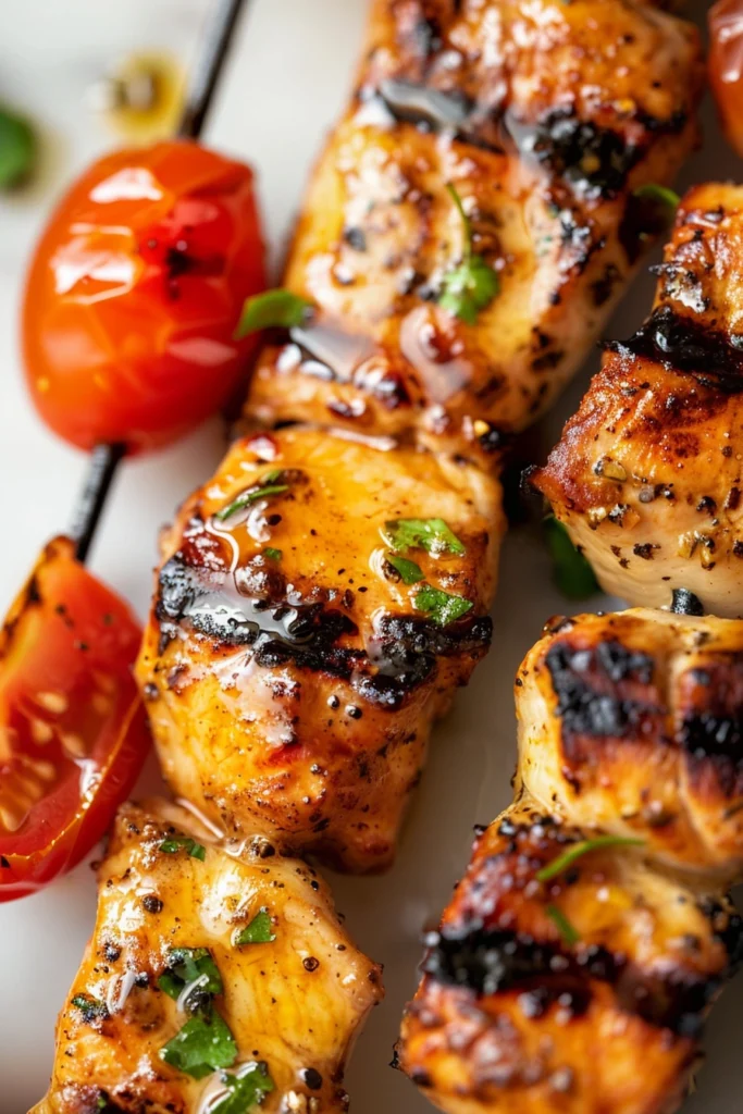 Grilled Chicken Kabobs