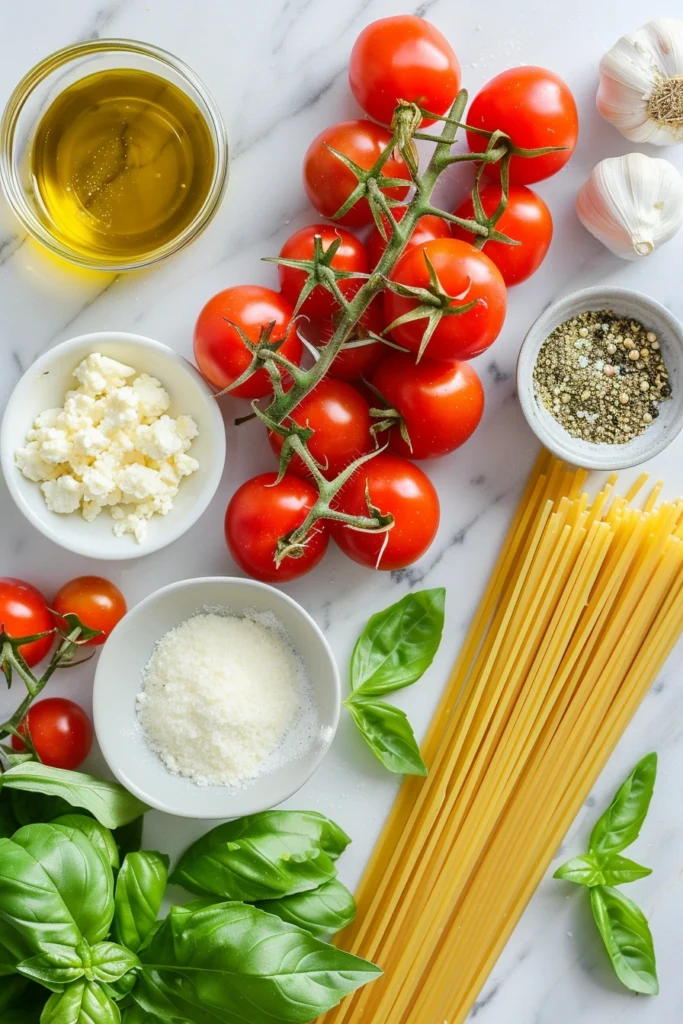 Roasted Tomato Ricotta Pasta