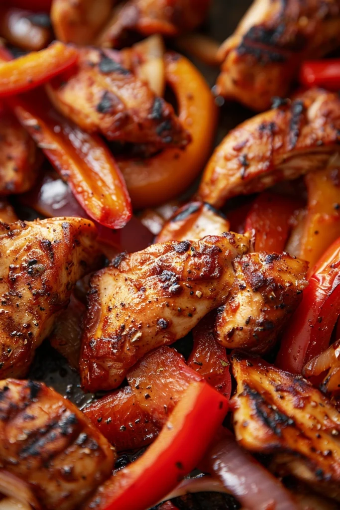 Sheet Pan Chicken Fajitas