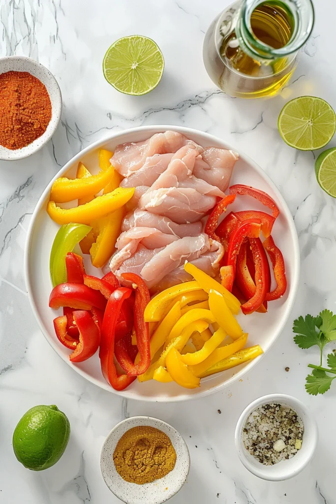 Sheet Pan Chicken Fajitas