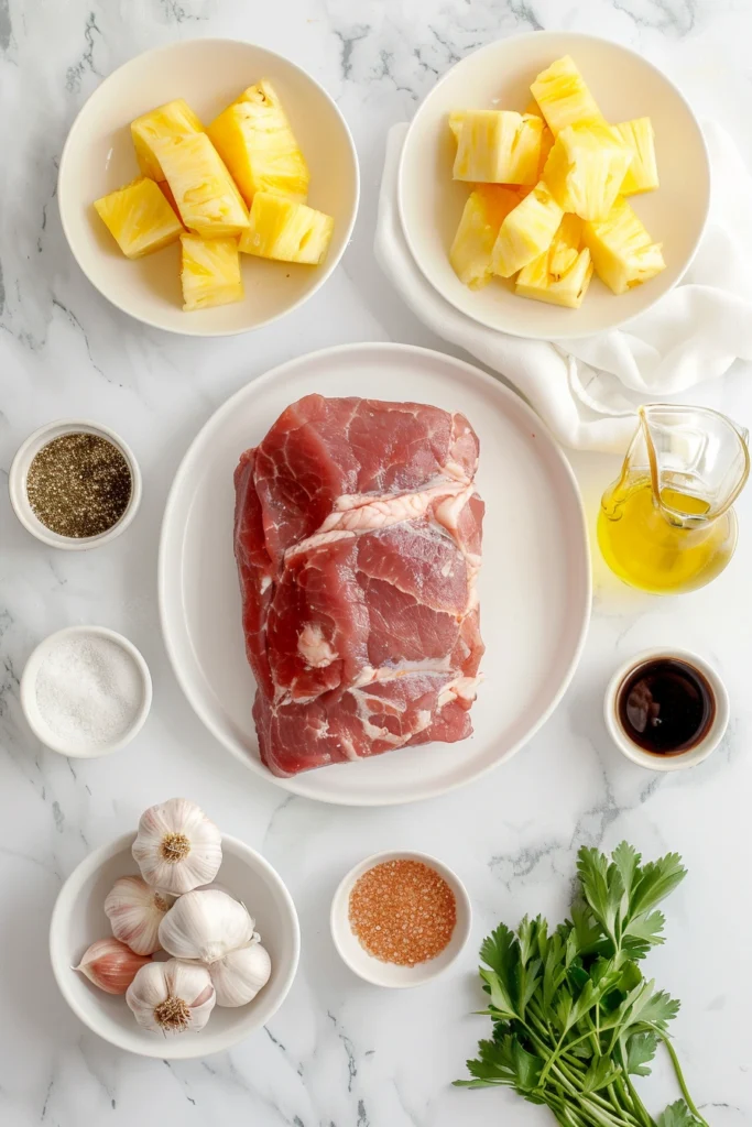 Slow Cooker Pineapple Pork Loin