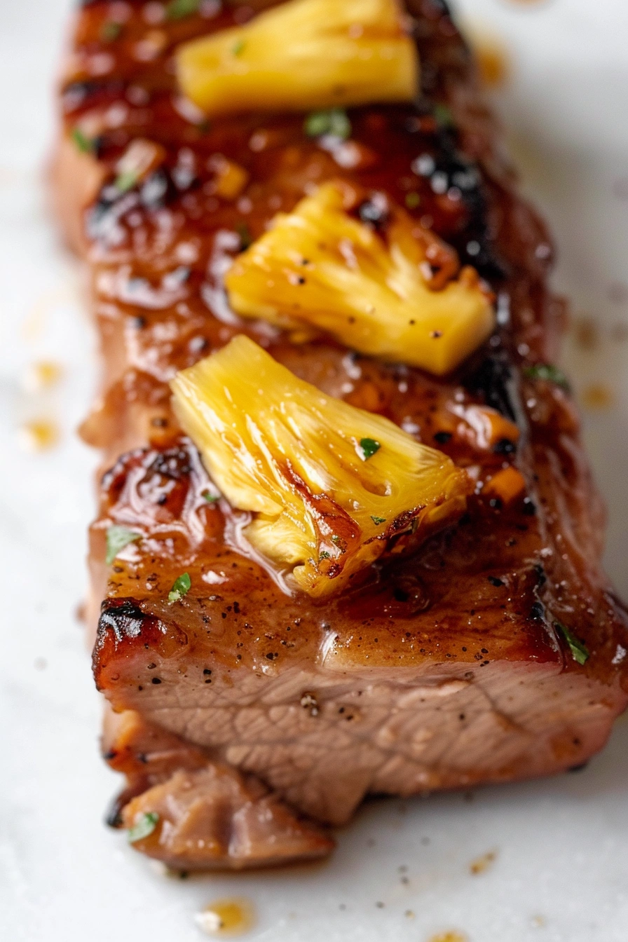 Slow Cooker Pineapple Pork Loin