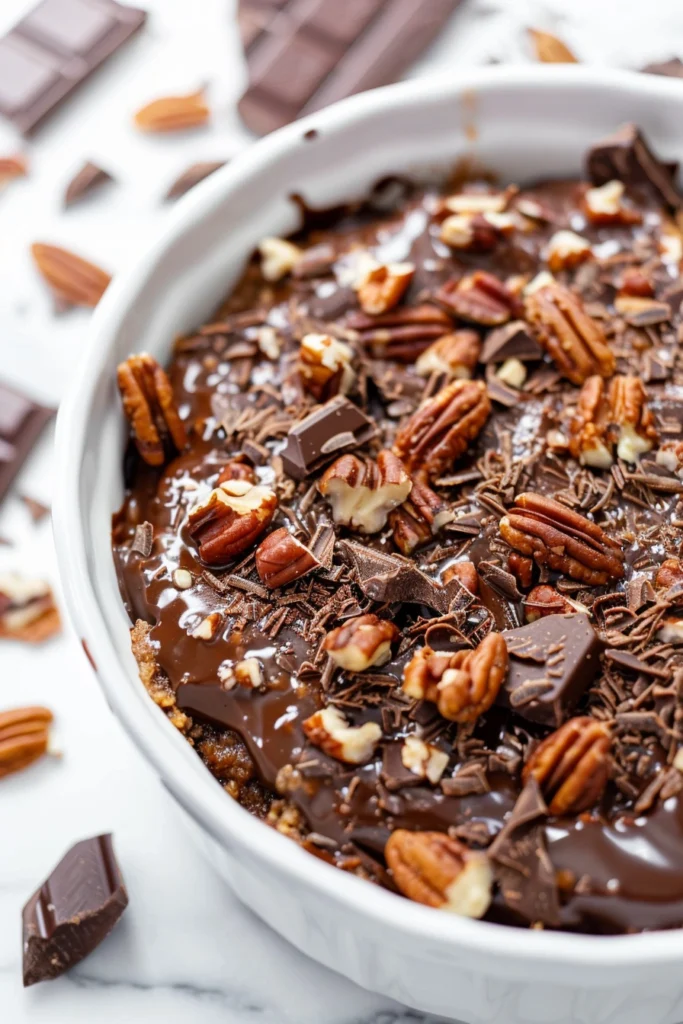 German Chocolate Dump Cake