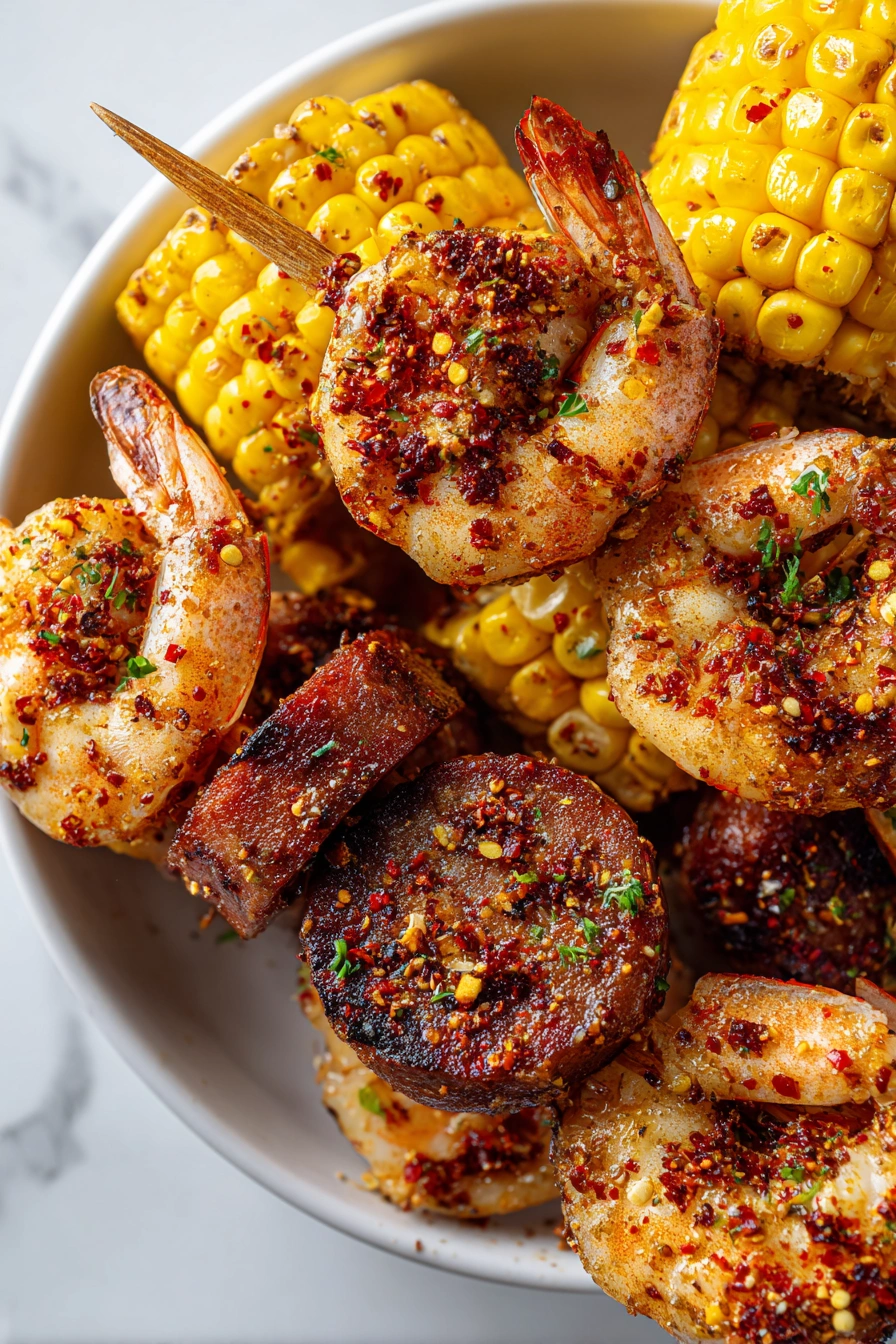 Grilled Seafood Skewers