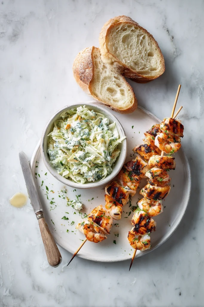 Grilled Seafood Skewers