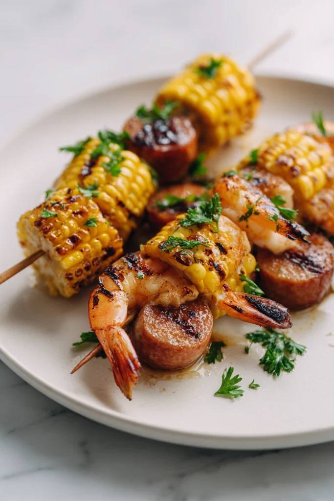 Grilled Seafood Skewers