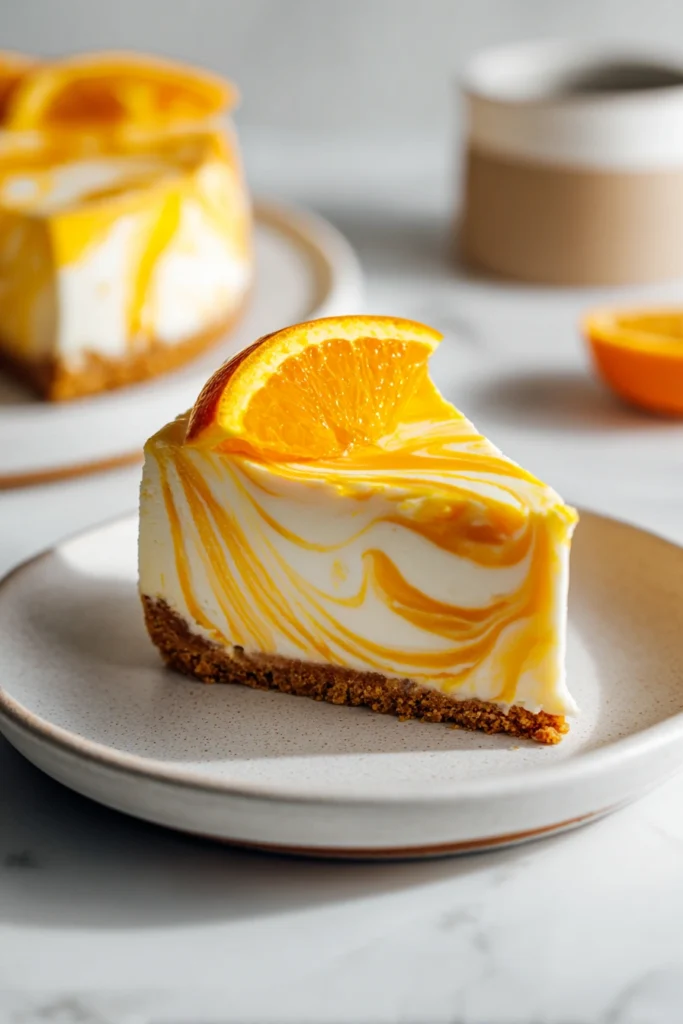 Orange Creamsicle Cheesecake