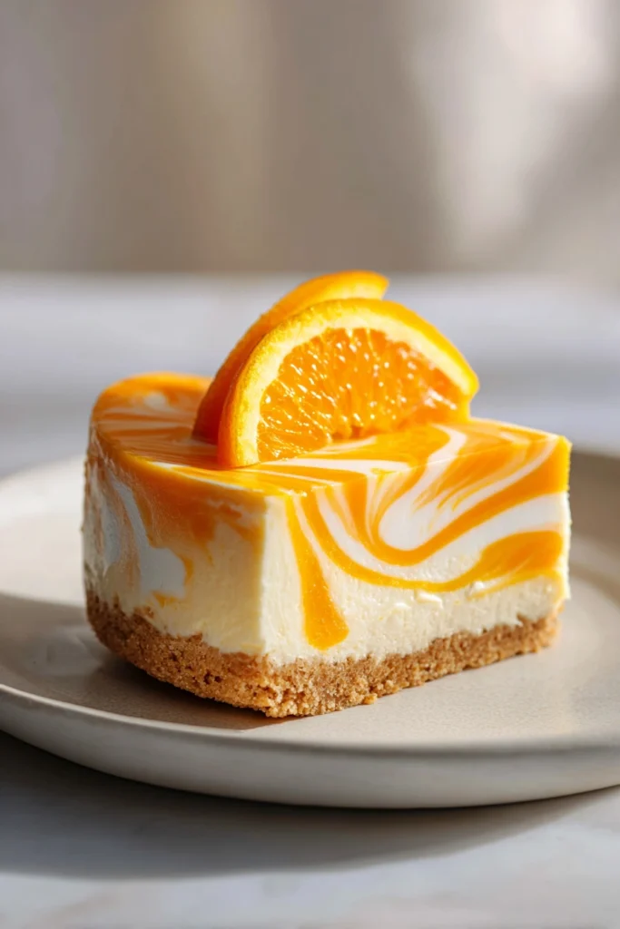 Orange Creamsicle Cheesecake